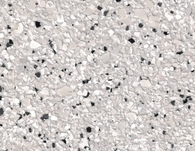 Pearl Granite epoxy flake flooring colour