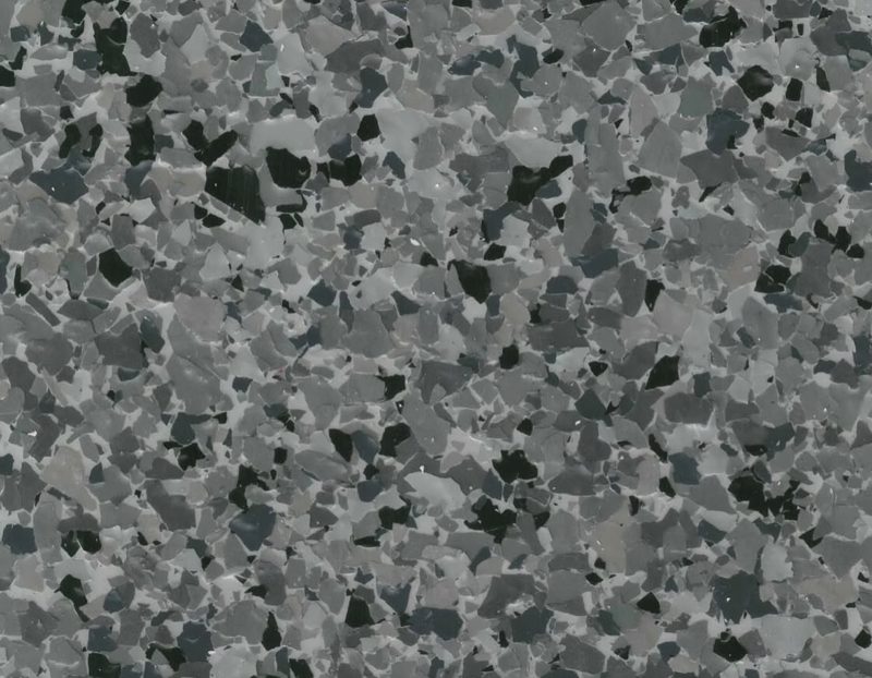 Twighlight epoxy flake flooring colour